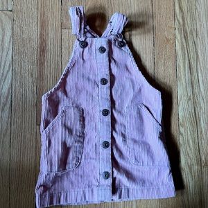 Oshkosh corduroy pink dress 2T